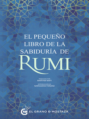 cover image of El pequeño libro de la sabiduría de Rumi